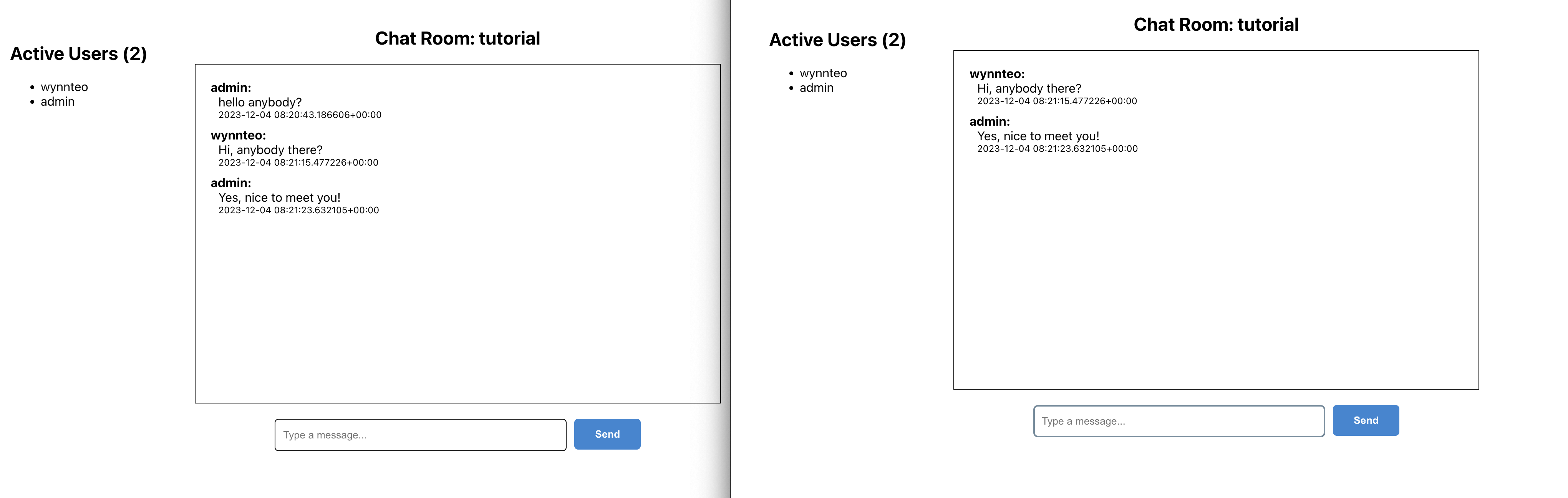 Real-Time Chat Application with Django Channels 4, Redis and ReactJS