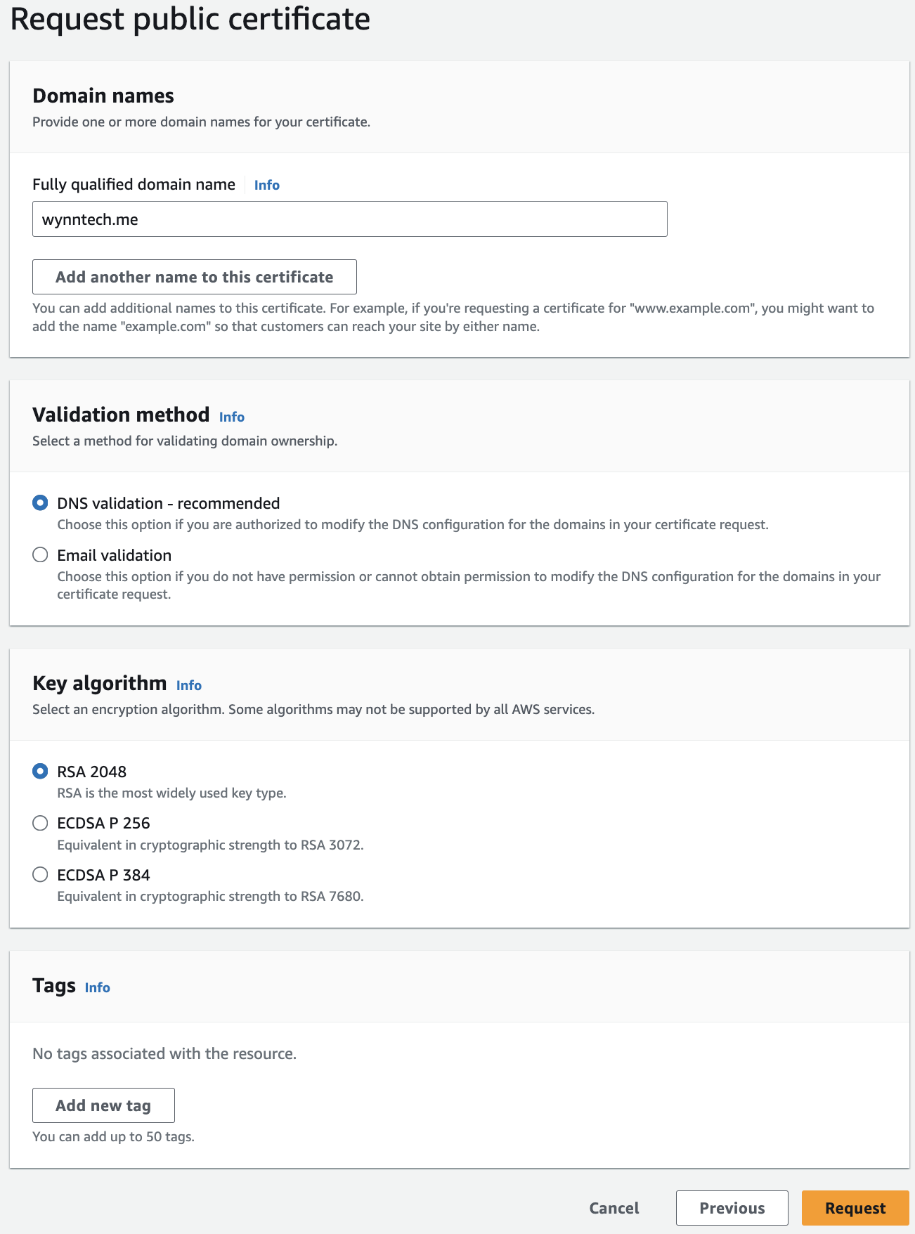 certificate-manager Setup Your Own Secure Website on AWS using AWS Route 53, and Certificate Manager