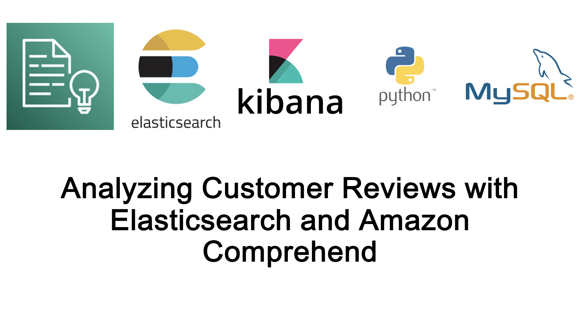 Analyzing Customer Reviews with Elasticsearch and Amazon Comprehend