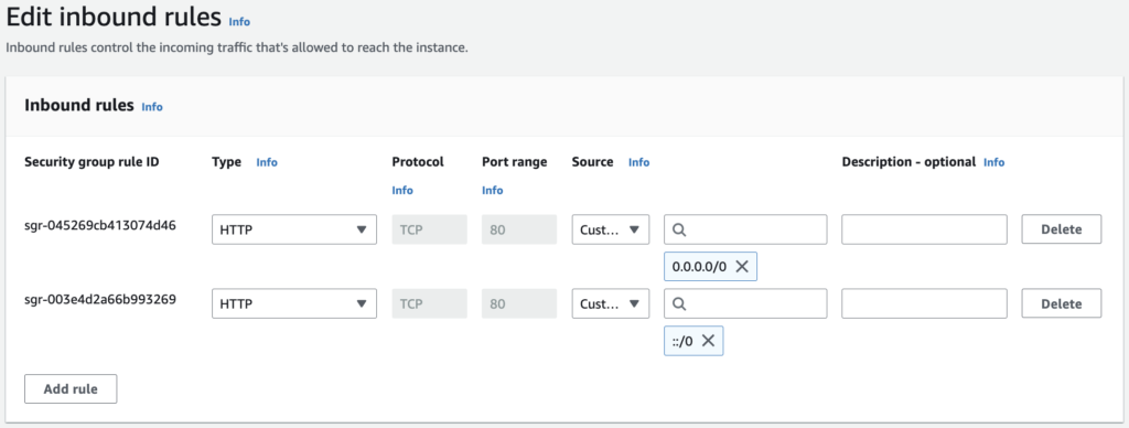 alb-security-group-1024x388 How to Deploy Spring Boot Microservices on AWS ECS with Fargate